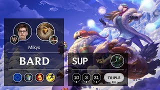 Bard Support vs Fiddlesticks - EUW Challenger Patch 9.24