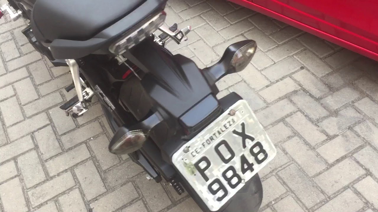 Detalhei minha cb 650f de vermelho