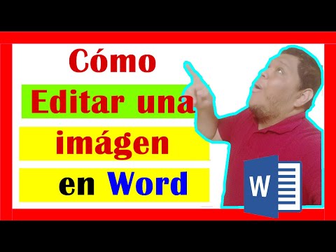 Vídeo: Com Editar Una Imatge Al Word