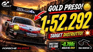 “INSANE LAP with the Porsche 911 GT3 R! 🔥 1:52.292 at Trial Mountain (GOLD DESTROYED)”