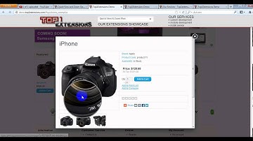 Quick View & Zoom Plus Opencart