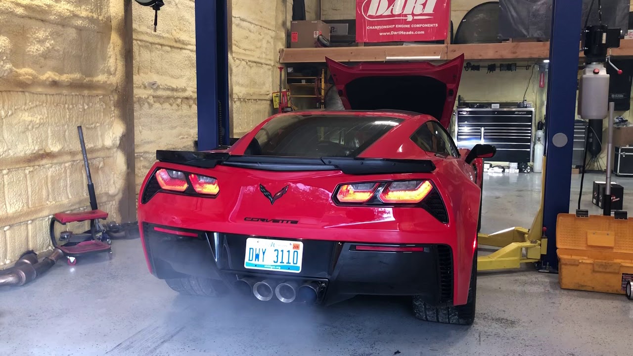 C7 z06 Kooks longtubes supercharged lt4 corvette northern performance cars