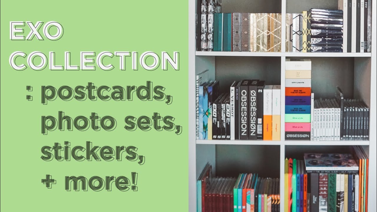 EXO Collection: Postcards, Photo Sets, Stickers, and more!