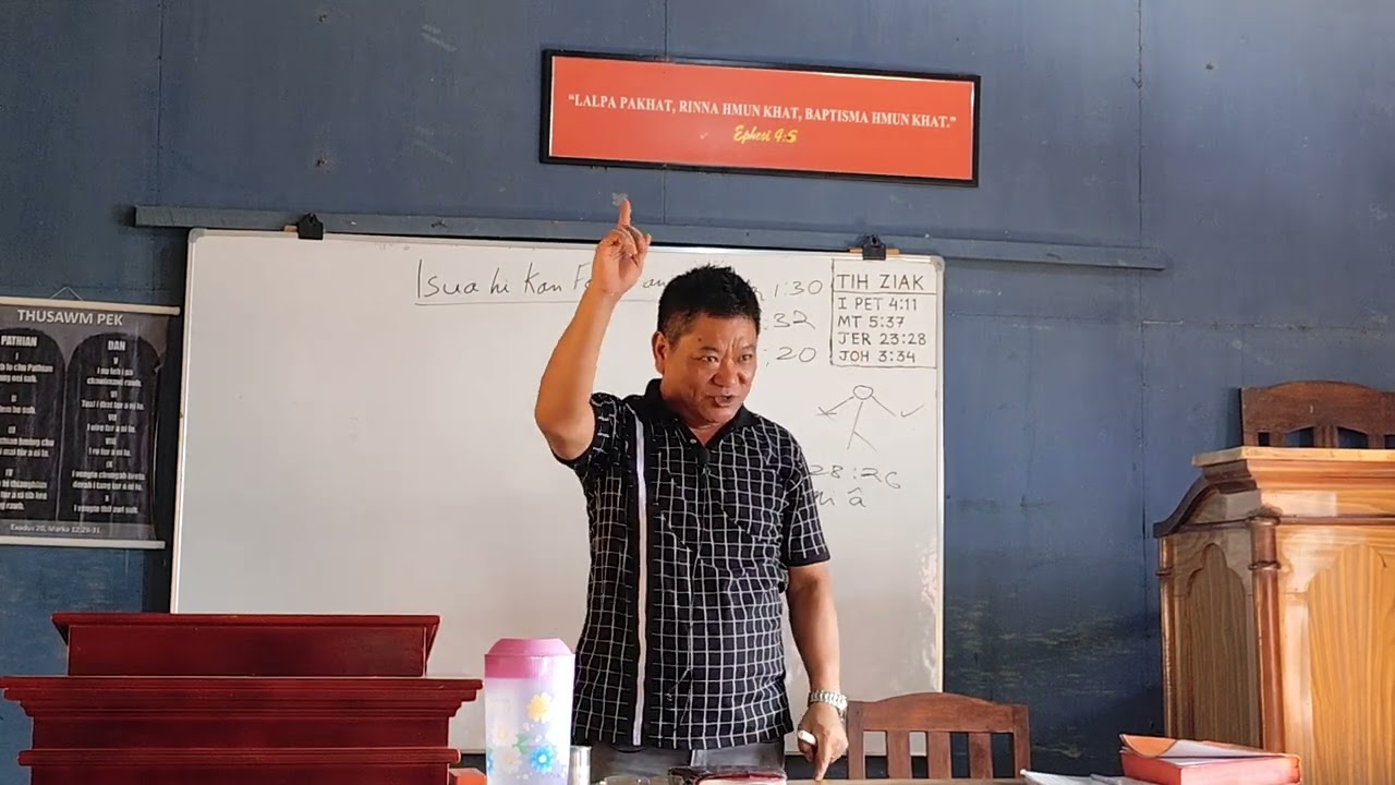 Pu tluangtea sermon thar ber