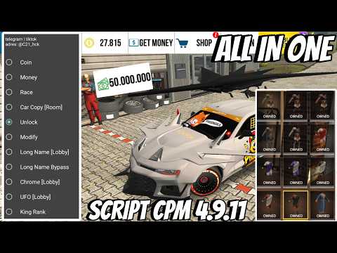 Script All In One Car Parking Multiplayer 4.9.11 