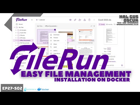 How to install Filerun on Docker using Portainer