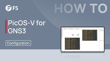 How to Configure PicOS-V in GNS3 | FS