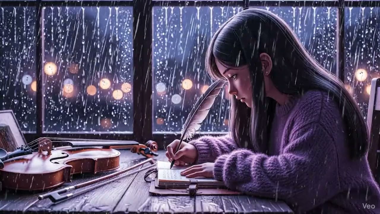 Dramatic Solo Violin Lofi | Cinematic Study Music for Deep Focus, Writing & Ambition (1.3 Hours)