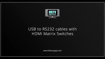 Prolific VS FTDI USB Serial Converter For HDMI Matrix Switches