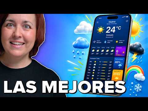 Estas APPS DEL TIEMPO hacen que la de serie parezca ABURRIDA
