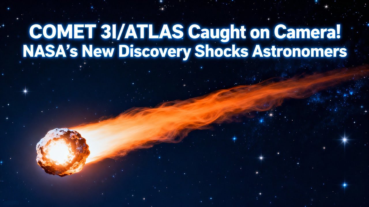 3I/ATLAS Caught on Camera! NASA’s New Discovery Shocks !!! 
