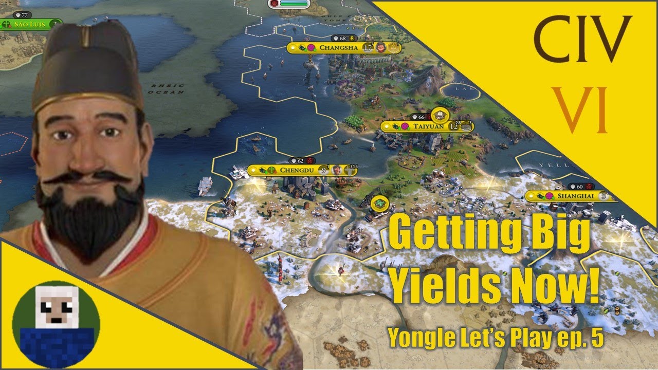 Now I'm feeling the power of this leader! Civ 6 Let's Play Yongle China ep. 5 - YouTube