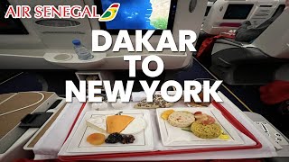 Air Sénégal Business Class - Dakar ✈️ New York