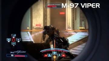 Mass Effect 3 Weapons | M-4 Shuriken, M-97 Viper and M-27 Scimitar