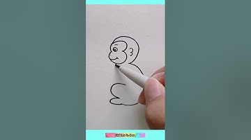 3 3 3 = monkey , How to draw monkey  #drawing #draw