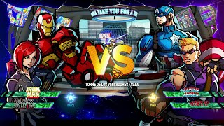 Iron Man Vs Capitan America - Marvel vs. Capcom Infinite Beyond