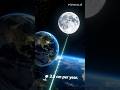 Moon is Escaping Earth! 🌙 | The Shocking Truth Behind 3.8 cm Every Year #moonfacts #facts
