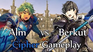 Fire Emblem 0 Gameplay: Alm vs Berkut