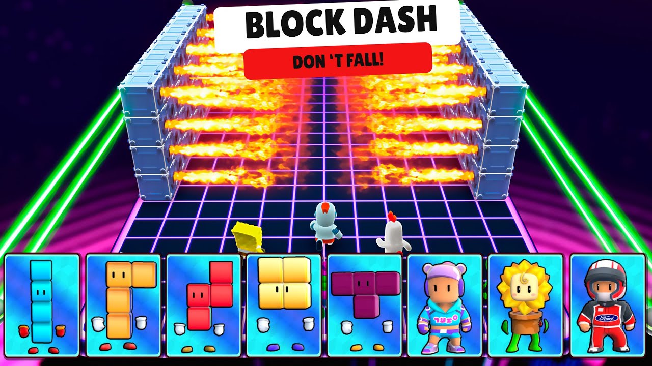BLOCK DASH 2.0😱😱 NEW STUMBLE GUYS UPDATE 0.48.1 😱 NEW BLOCK DASH MA