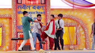 Milestone College Nabin Boron 2016 Puran Dhakar Dragon Drama 1