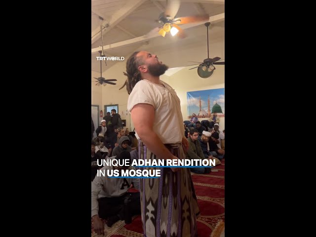 Unique Adhan rendition in US mosque goes viral class=