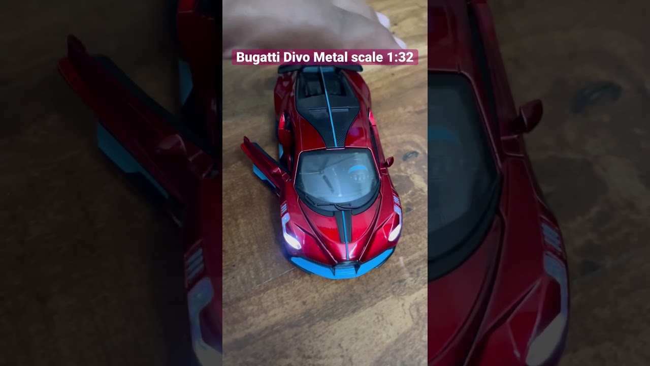 Buggatti scale model divo 