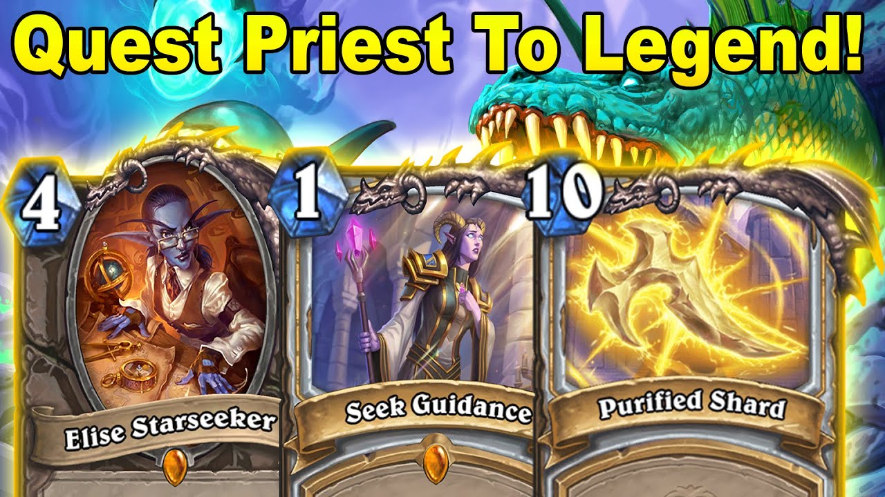 Why I Put Elise In Questline Shard Control Priest Deck? Is Really Fun