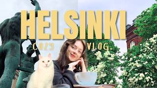 a cozy rainy day in Helsinki | cat café, Sinebrychoff Park & slow city moments