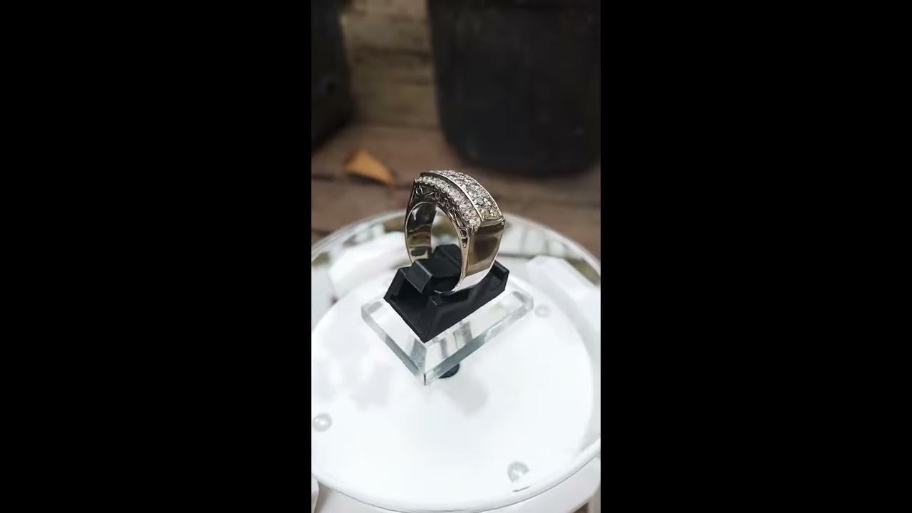 Cincin perak pria - YouTube