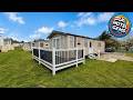 Modern Caravan At Caldecott Hall With Decking In Norfolk, Sleeps 8 Ref 91068C | United Kingdom 🏩