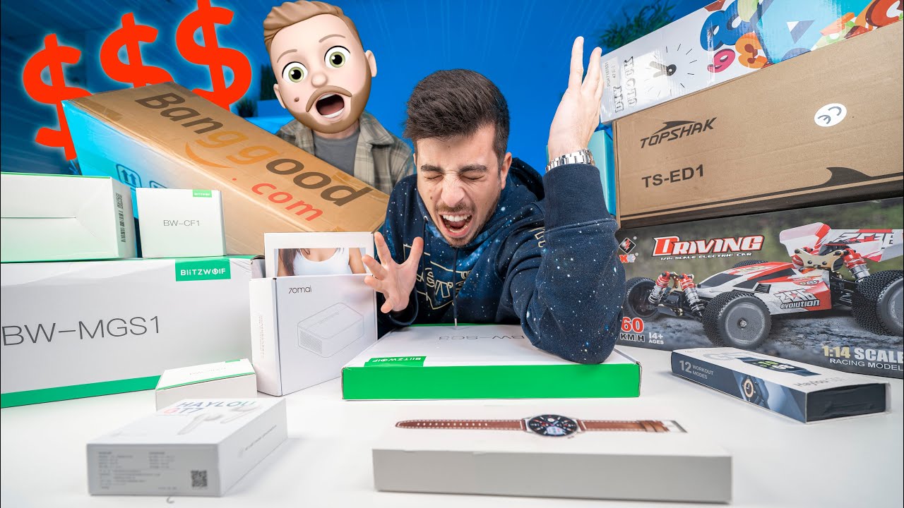 Rui REBENTOU meu DINHEIRO em GADGETS CHINESES  !!