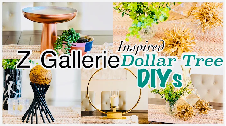 Z GALLERIE Inspired DOLLAR Tree DIY Decor!!