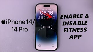 iPhone 14/14 Pro: फिटनेस ऐप को कैसे सक्षम / अक्षम करें screenshot 5