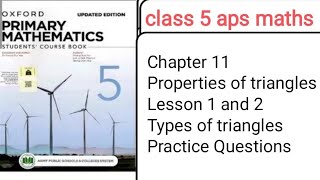 Chapter 11 lesson 1 and 2.class 5 aps maths 