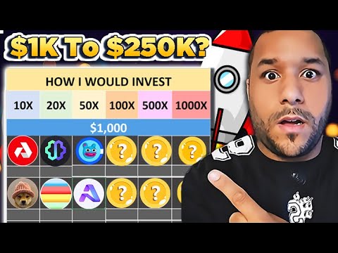 🔥 How I Would INVEST $1k & Turn It Into $250,000!