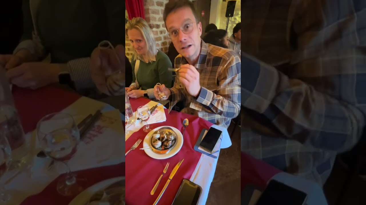 Bernard Teaches the Art of Escargot