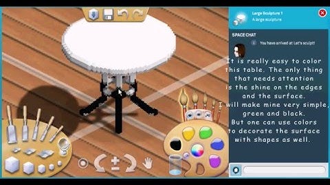 SmallWorlds/MiniMundos Sculpting Tutorial - Round Table