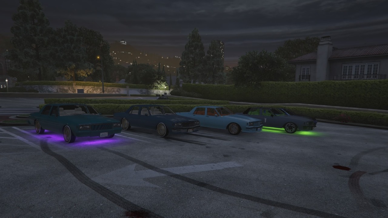 GTA V car meet on ps4/LATE NIGHT