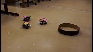2003 - Formation control with configuration space constraints - holonomic robots