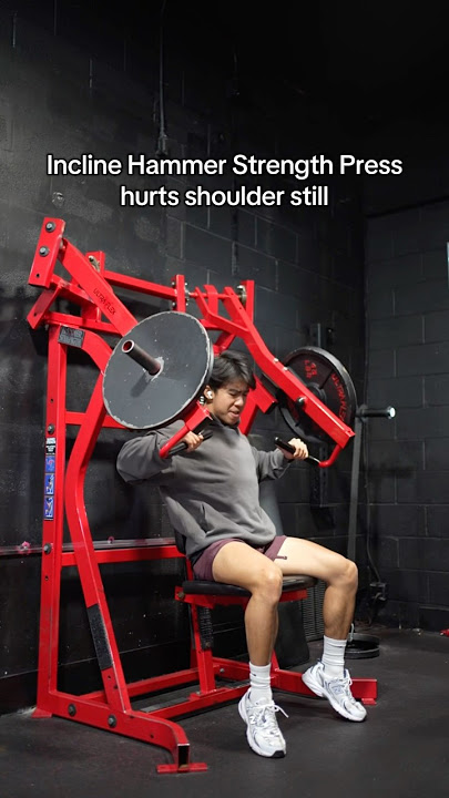 Incline Hammer Strength Press Still Hurting Shoulders? DO THIS
