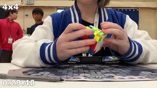 Catalina Cube Mixer 2024 - My Best Solves Compilation @fayil23
