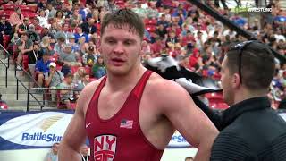 2018 Marine Corps US Open/Senior Men's Freestyle 97 Finals - Austin Schafer (NYAC) Vs. Ty Walz (TM
