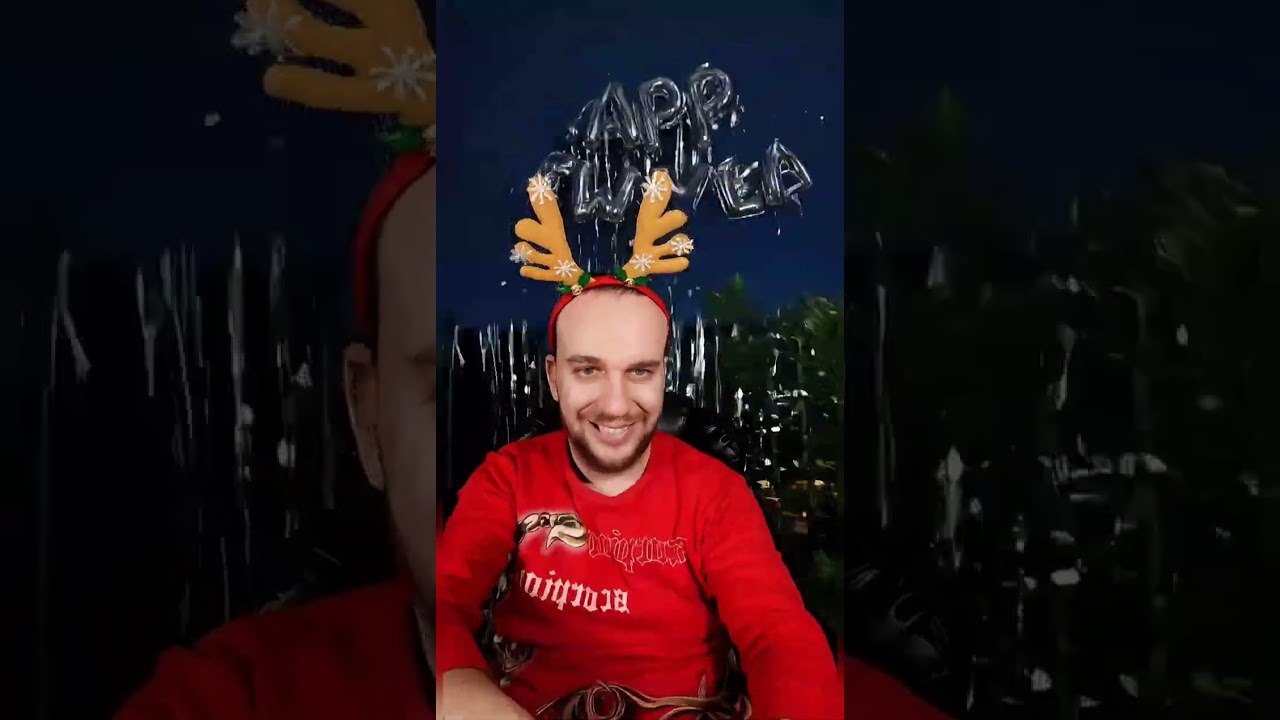 2026 Happy New Year filter mask ai tiktok trend 2