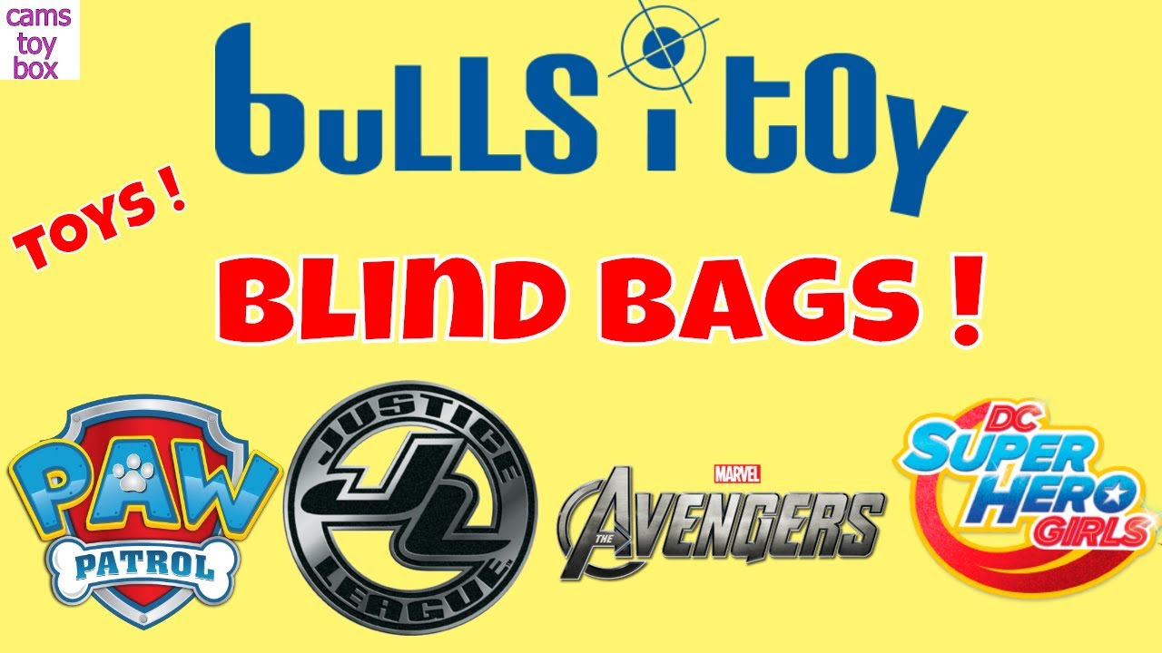 Blind Bags Surprise Toys Paw Patrol Dc Superhero Girls Justice League