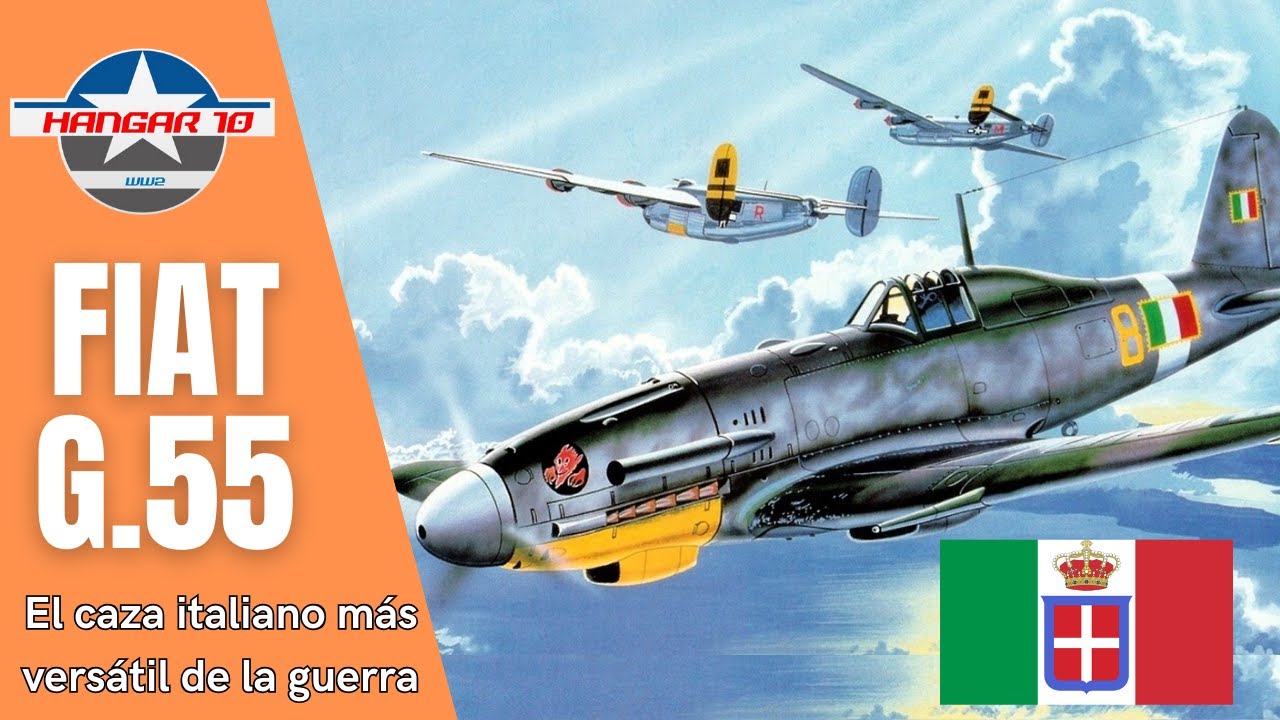 Fiat G.55 Centauro | El caza italiano más versátil de la guerra