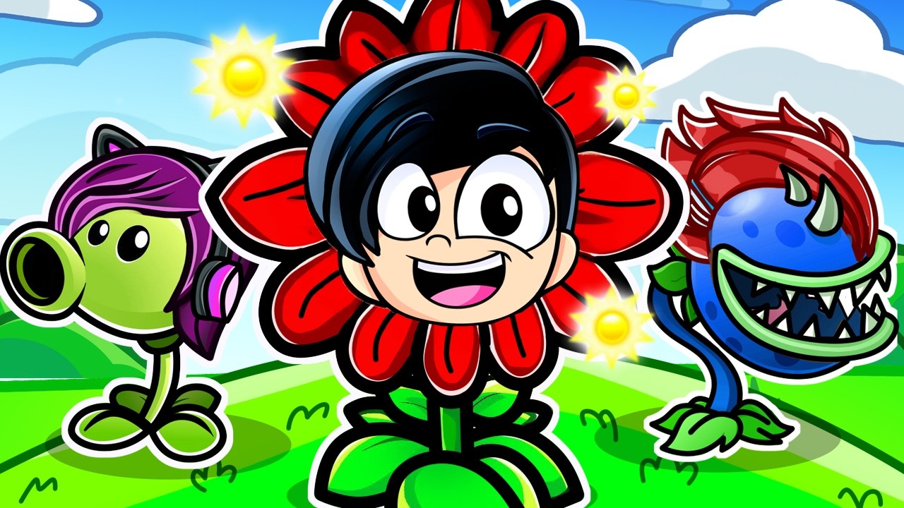 NOS CONVERTIMOS en UNA FAMILIA de PLANTAS vs ZOMBIES en Roblox! | Karim Juega[