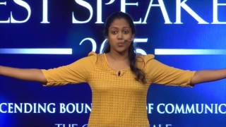 Hiruni Niwunhella - Impromptu Speech - Best Speaker 2015 screenshot 5