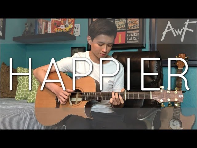 Happier - Ed Sheeran - 翻弹 (指弹吉他)