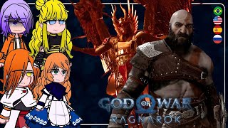 Valkyries and Gods | Record of Ragnarok | react to Kratos vs Valkyries | 🇷🇺🇧🇷🇺🇲🇪🇸