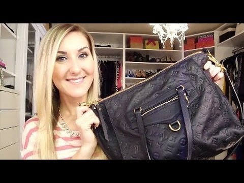 What&#39;s In My Bag! Louis Vuitton Lumineuse PM Infini - YouTube